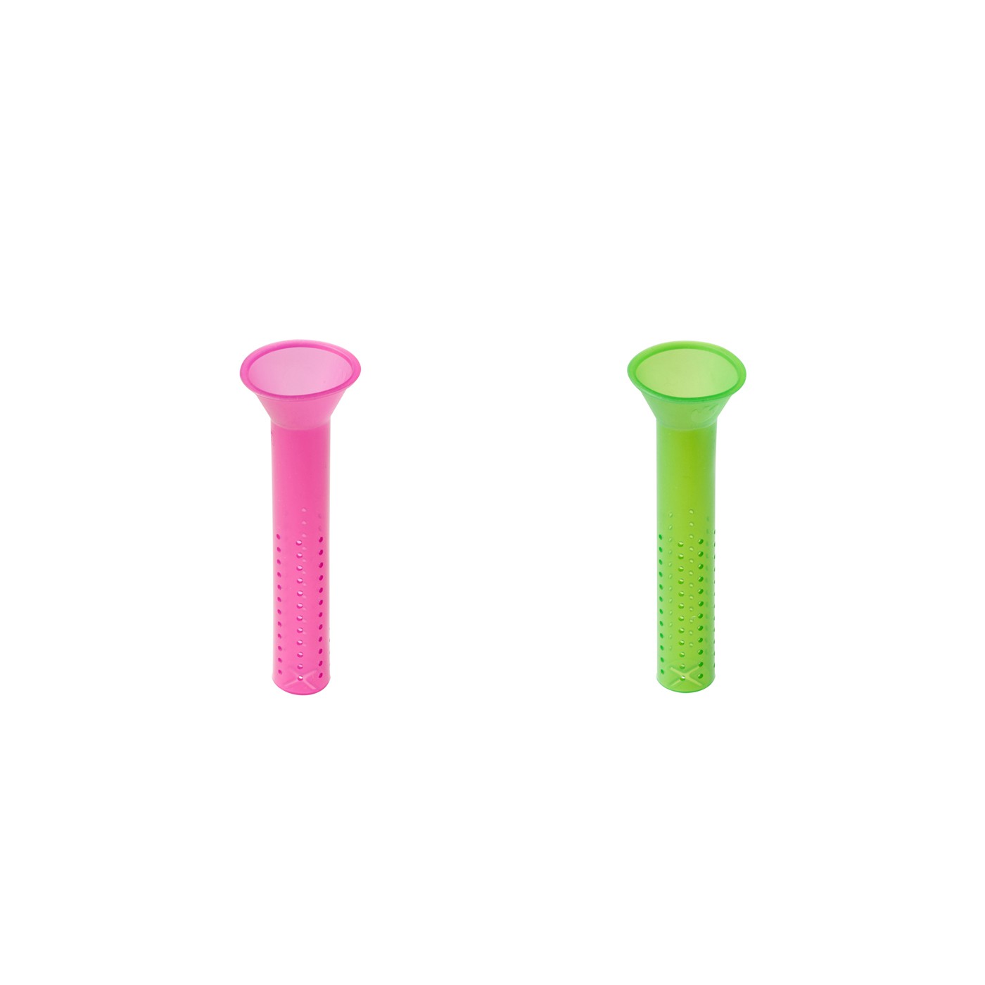 Infusore silicone 2 pz. viola/verde TEATVITVRS