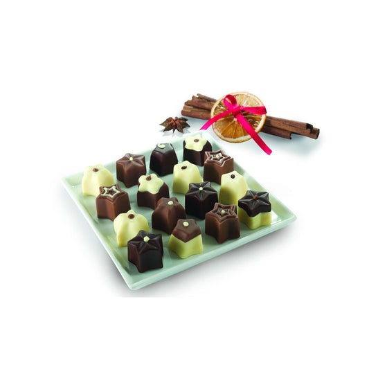 Stampo silicone platonico choco stars CHOCO04S