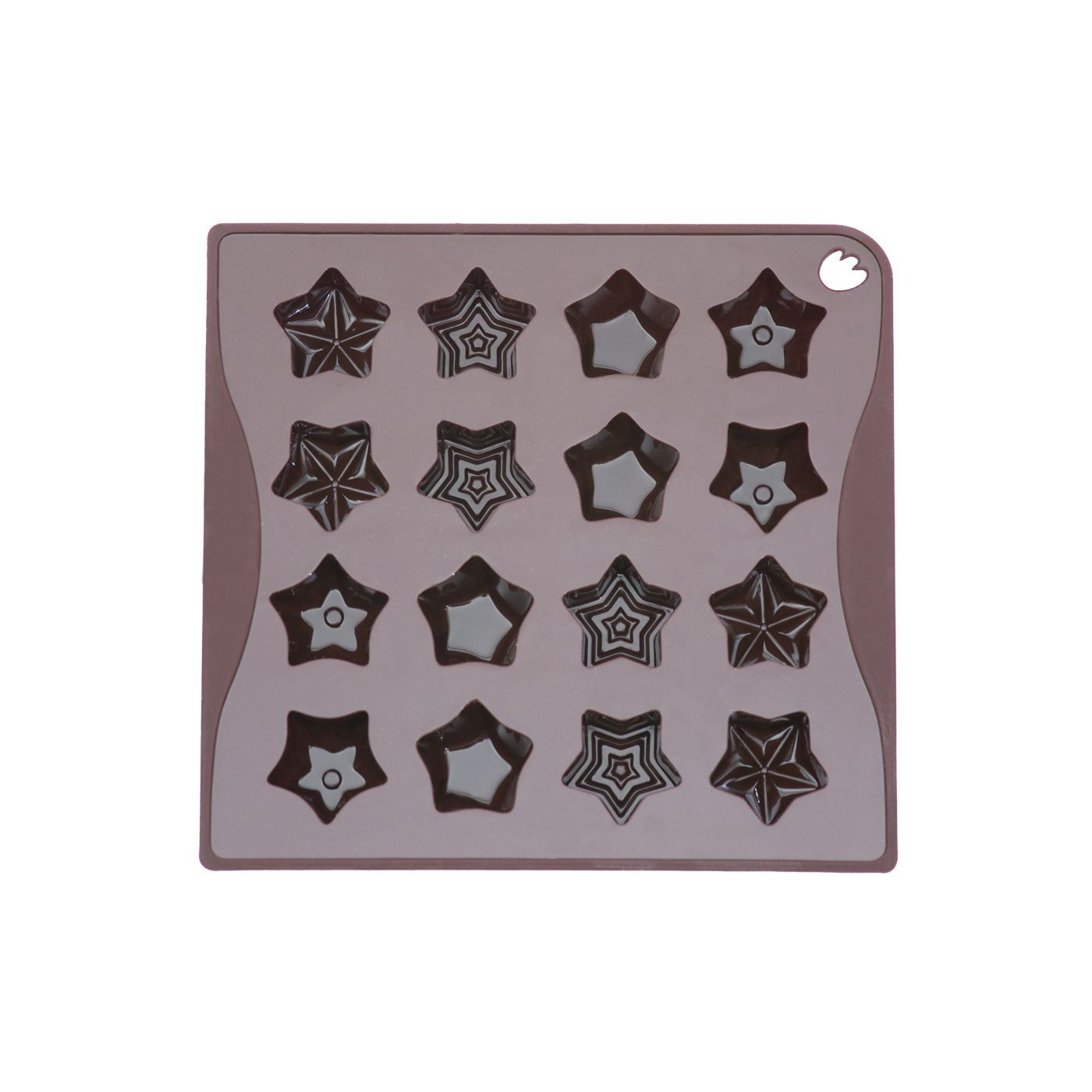 Stampo silicone platonico choco stars CHOCO04S