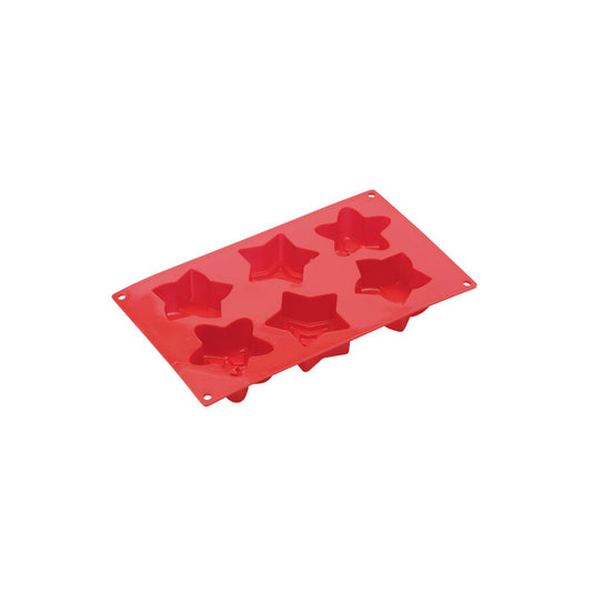 Stampo silicone platonico multiporzione sei stelle FR067RSAS
