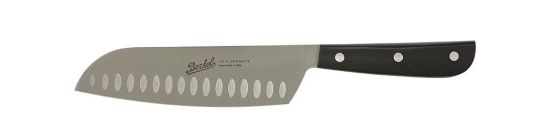 Berkel Synthesis Coltello Santoku alveolato cm.18 KSY1SA18SRMBU