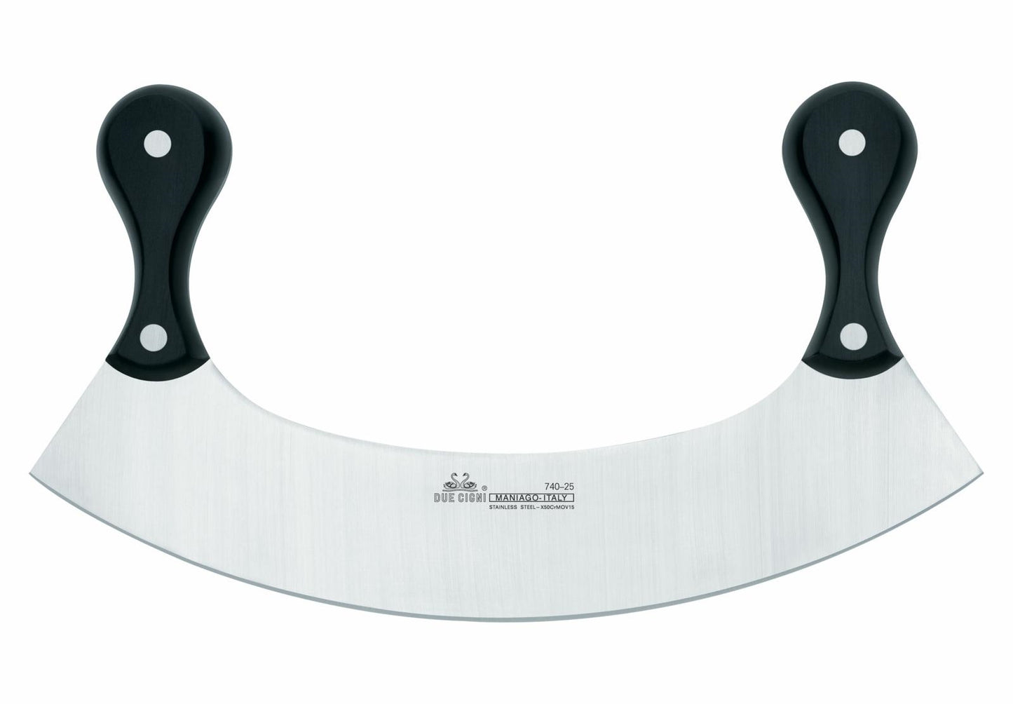 Mezzaluna a codolo totale cm.25 Due Cigni Art.2C 740/25