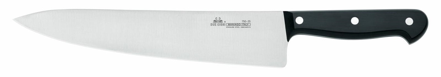 Coltello da Cuoco Trinciante Due Cigni 25 cm. 2C 750/25