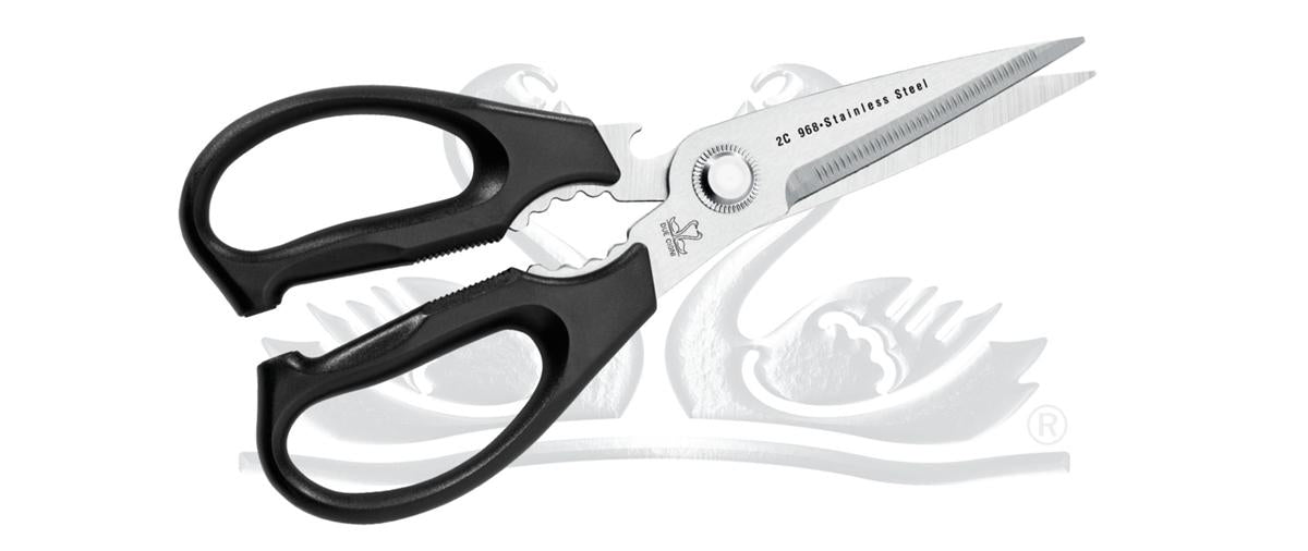 Forbici Multifunzione Professionali Kyraton Forbici Da Cucina Resistenti, 2 Pezzi, In Acciaio Inox Utensili Cucina - Foto 8