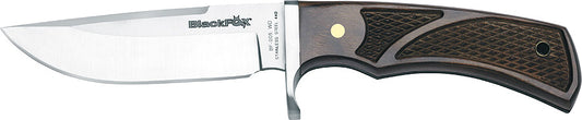 Coltello Caccia Black Fox Bowie Knife W/Leather Sheath Bf-005 WD
