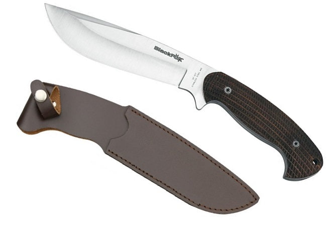 Coltello "Hunting Knife W/Leather Sheath" Black Fox Bf-617
