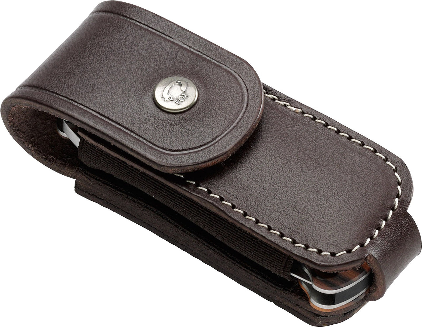 Coltello Fox serramanico da caccia impugnatura legno FX-130 DW