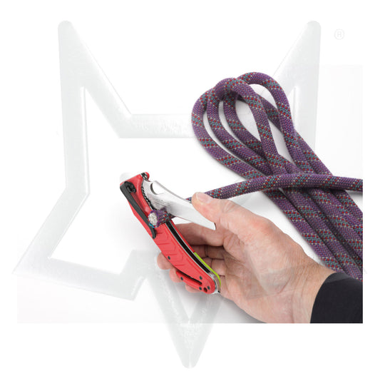 Coltello Serramanico Fox Sierra Rescue Lama Satinata FX-151 OR