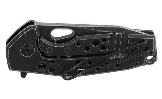 Coltello serramanico Fox Suru nero design Voxnaes FX-526 ALB