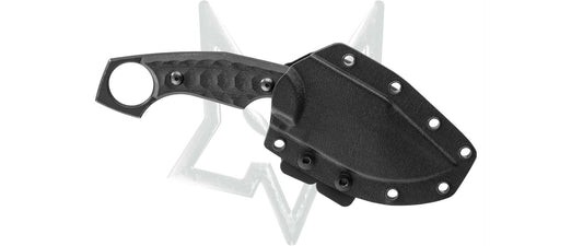 Fox coltello lama fissa Monkey Thumper design Black Roc FX-633