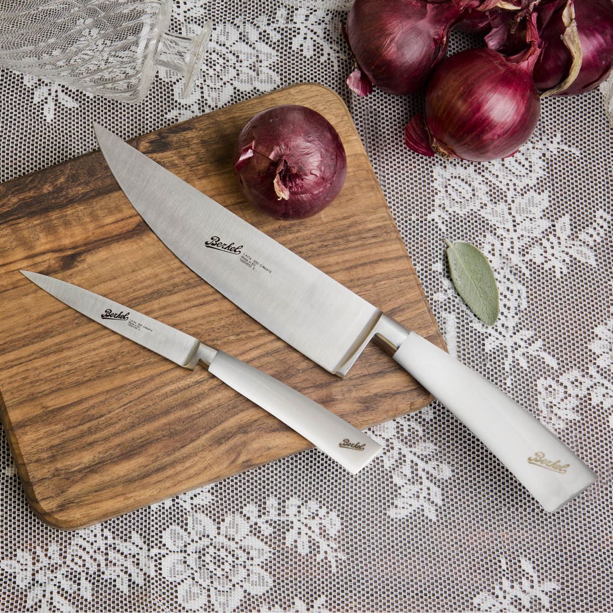 Berkel Elegance coltello da cucina 20 cm bianco KEP1CO20SRWBL