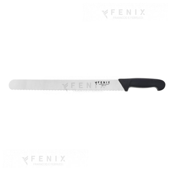 Coltello panettiere/pasticcere dentato Fenix Simplex 32x3,5 cm – Rigotti  Arrotino