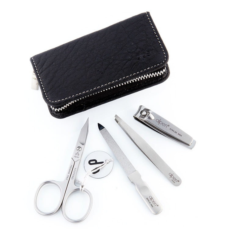 Alpen Set Astuccio Manicure 4 utensili inox Art.AP6820R