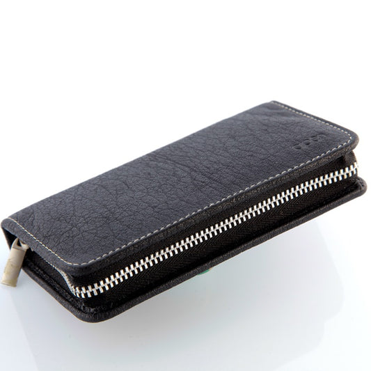 Alpen set manicure in pelle nera sei strumenti inox 6823R