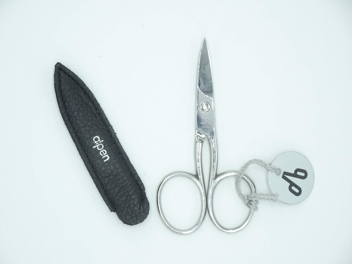 Forbice unghie Alpen 3,5" inox lucida con fodero 5138/35