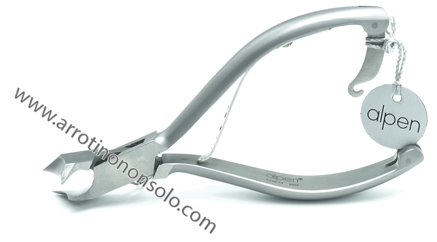Alpen Tronchesino x unghie incassato frontale cm.14 inox 5740.14