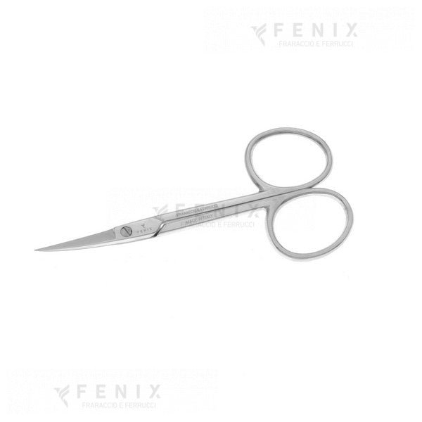 Fenix forbice manicure nichelata punta curva 4" pollici
