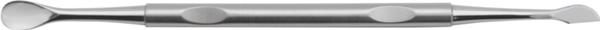Atrezzo spingi pelle due usi cm 14. inox sterilizzabile 5196