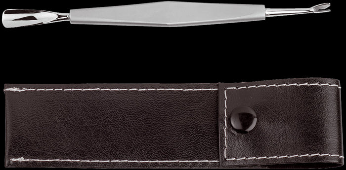 Tagliapelli & spingipelli inox con fodero 1210/510