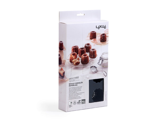 Stampo silicone platinico Cannelé bordolese 8 porzioni 1841797