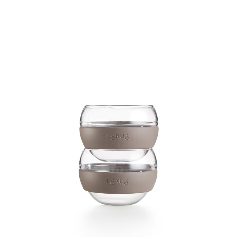 Lekue set tazza tè "Calm", in confezione da 2 pezzi 1842219