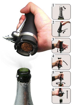 Cavatappi per tappi spumante con gabbia Vin Bouquet Art.FID009