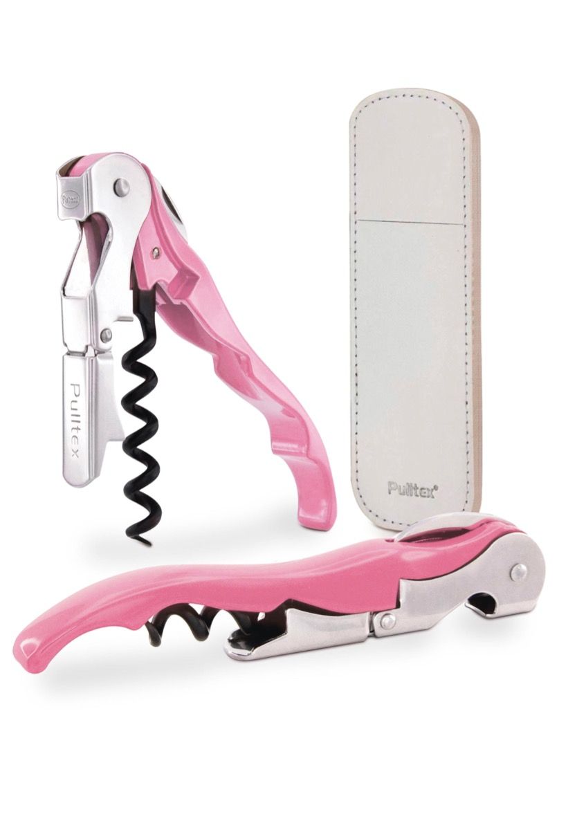 Pulltex Cavatappi Pulltap's rosa Special Edition con custodia
