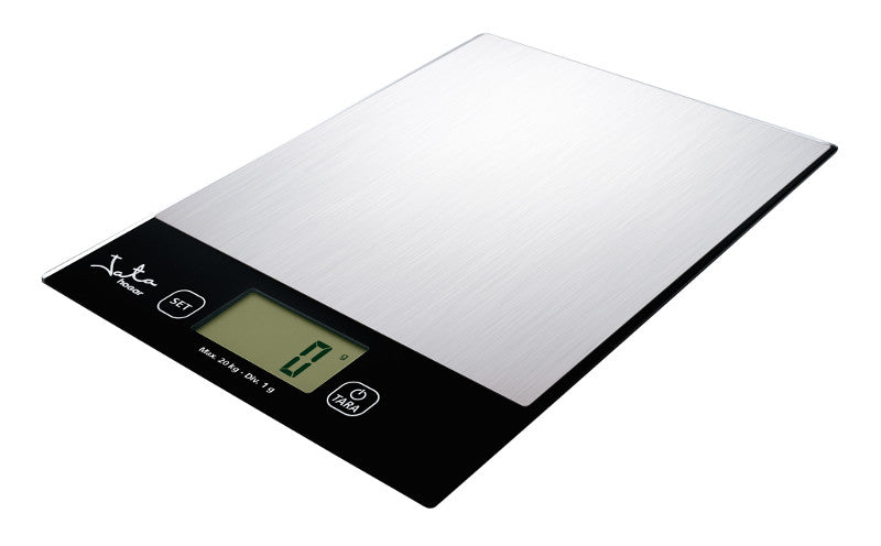 Bilancia elettronica inox vetro 20 kg divisione 1 g. Jata 780