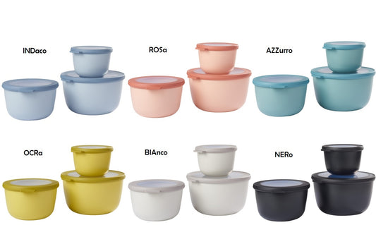 Contenitore Rosti Mepal Cirqula 1L. Ø160 H 100 mm. no BPA