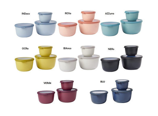 Contenitore Rosti Mepal Cirqula 2L. Ø192 H 115mm. no BPA