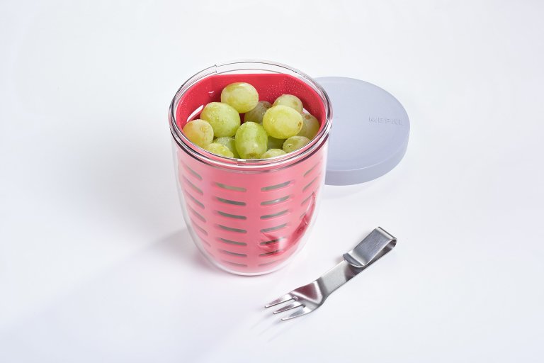Mepal contenitore frutta verdura Ellipse 600ml rosso 6222511