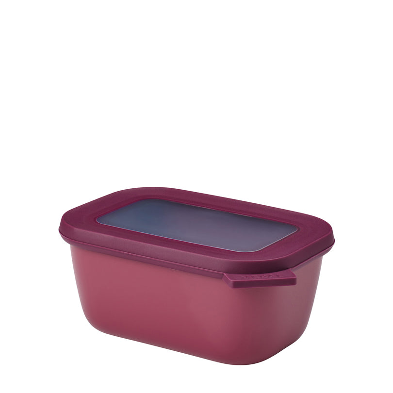 Mepal Cirqula Contenitore Rettangolare 750 ml Colore bordeaux