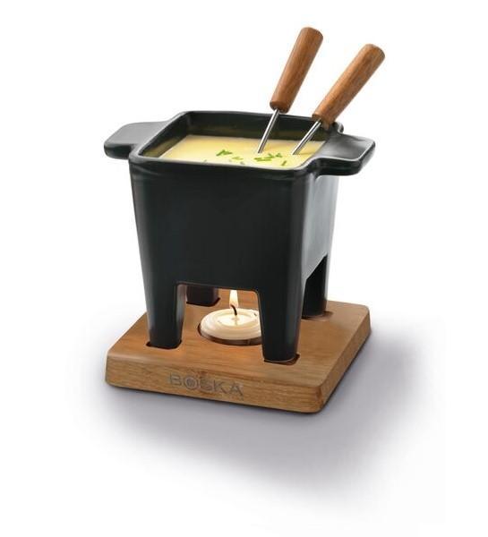 Set per fonduta cioccolato/formaggio ml 300 Tapas cm 14,5x11x12