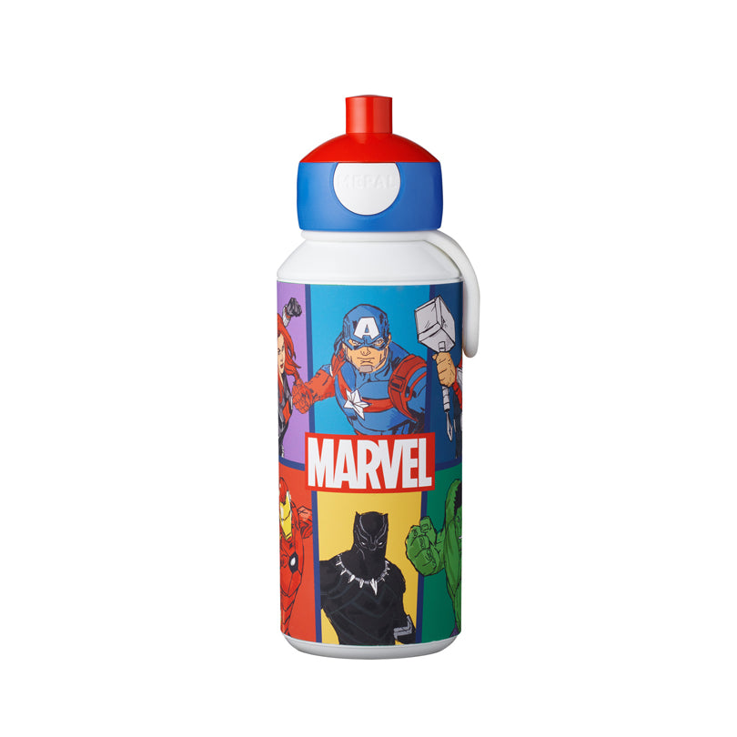 Borraccia Pop-Up "Avengers" per bambini ermetica priva di BPA