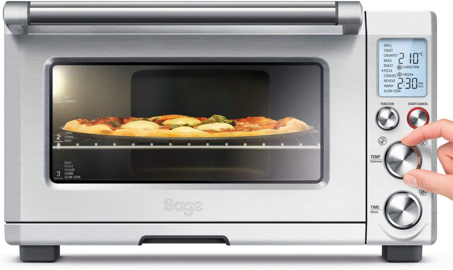 Sage Forno intelligente Pro SOV820 in acciaio inox spazzolato