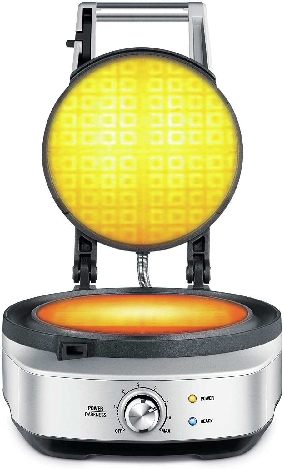 Sage Piastra elettrica rotonda per waffle classici "the No-mess Waffle"