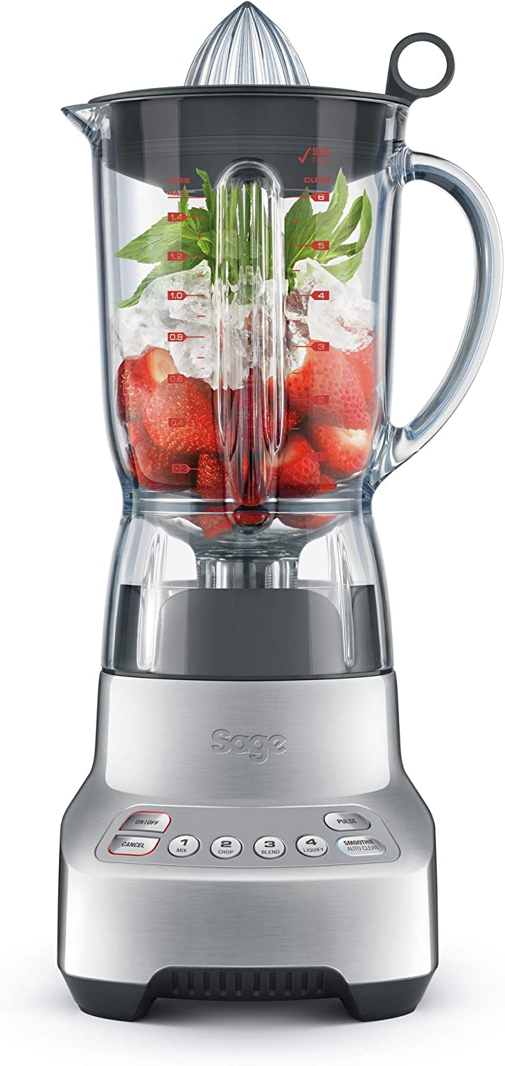 Sage "the Kinetix Twist" frullatore blender una svolta con Kinetix ottimo ed economico SBL405BAL2EEU1