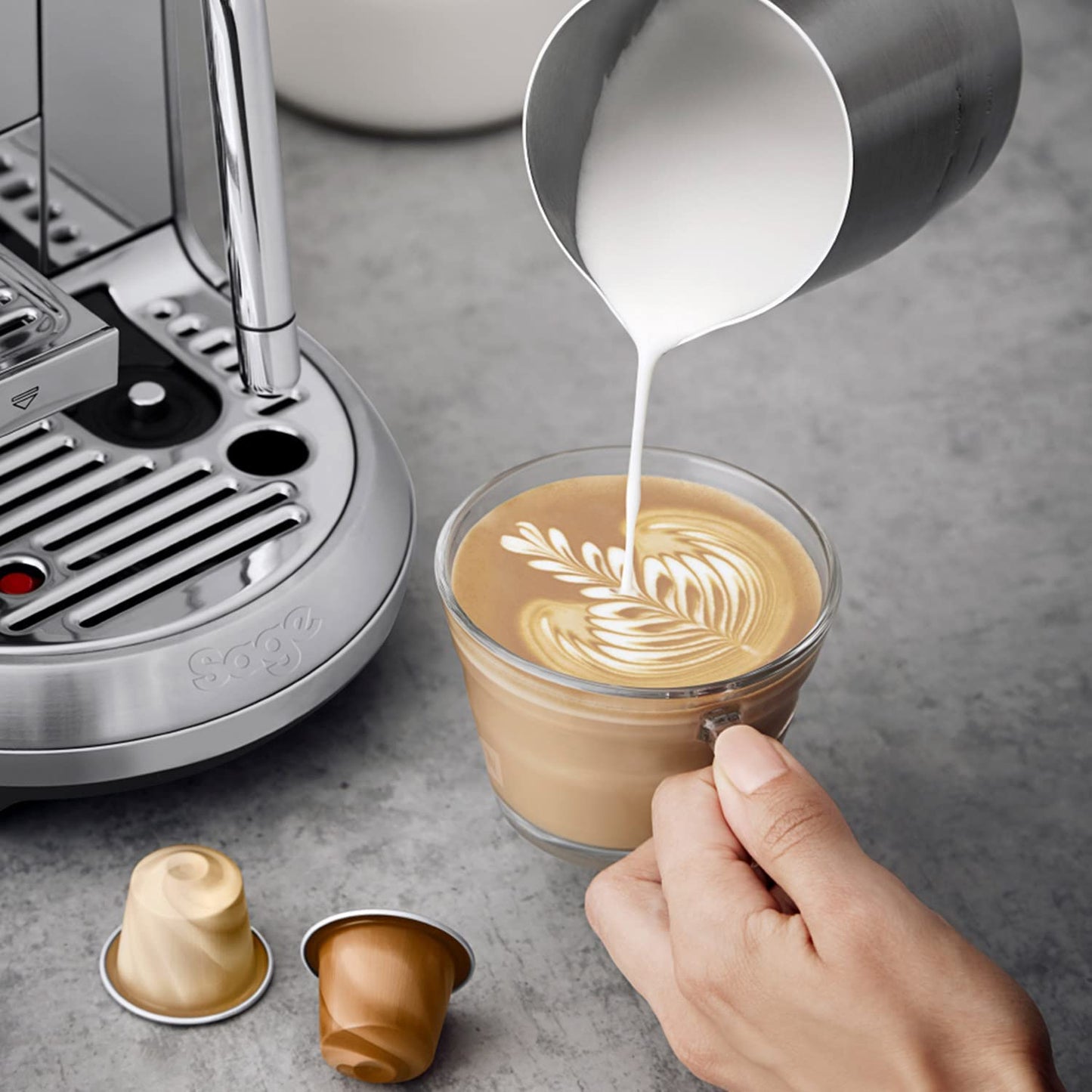 Nespresso Creatista Plus Sage SNE800