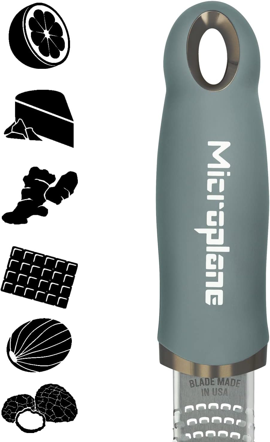 Microplane Grattugia Zeste verde eucalipto 46727