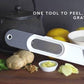 Microplane Grattugia affetta Zenzero 3 in 1