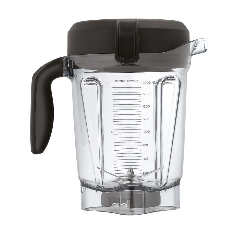 Vitamix Boccale 2,0L Wet Pro750 Con Tamper, adatto a Vitamix Professional 750, Professional 300 e Vitamix Vita‑Prep 3