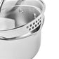 Scanpan Casseruola con mancio e coperchio in vetro "STS" cm Ø14