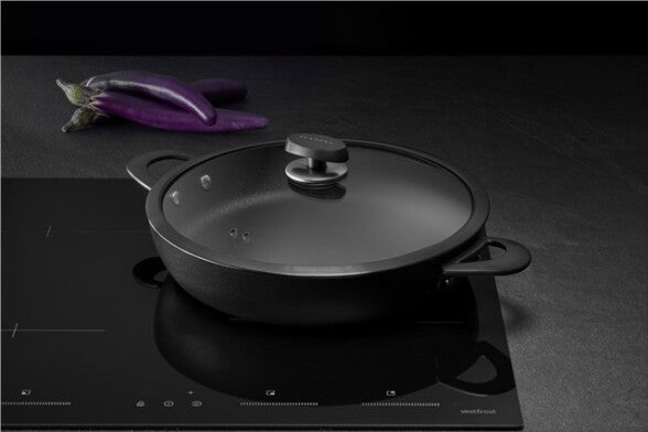 Scanpan Padella Chef da 4,0 l / 32 cm con coperchio - Pro SB+ Induzione due manici