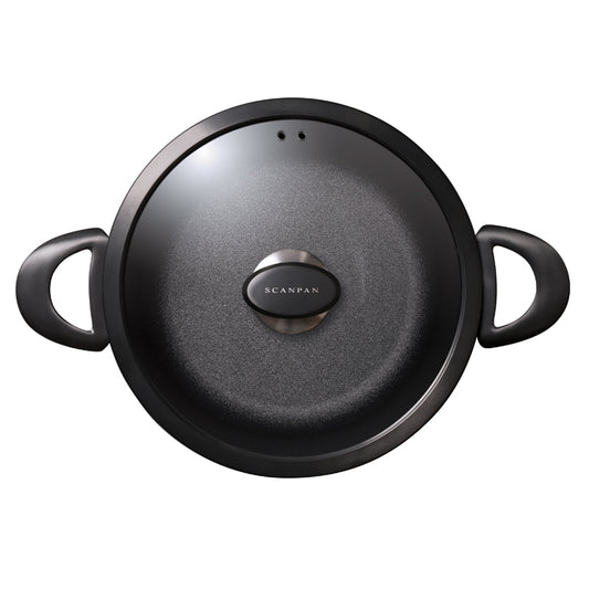 Scanpan Pentola alta con coperchio in vetro "Pro SB+ Induction" cm Ø26