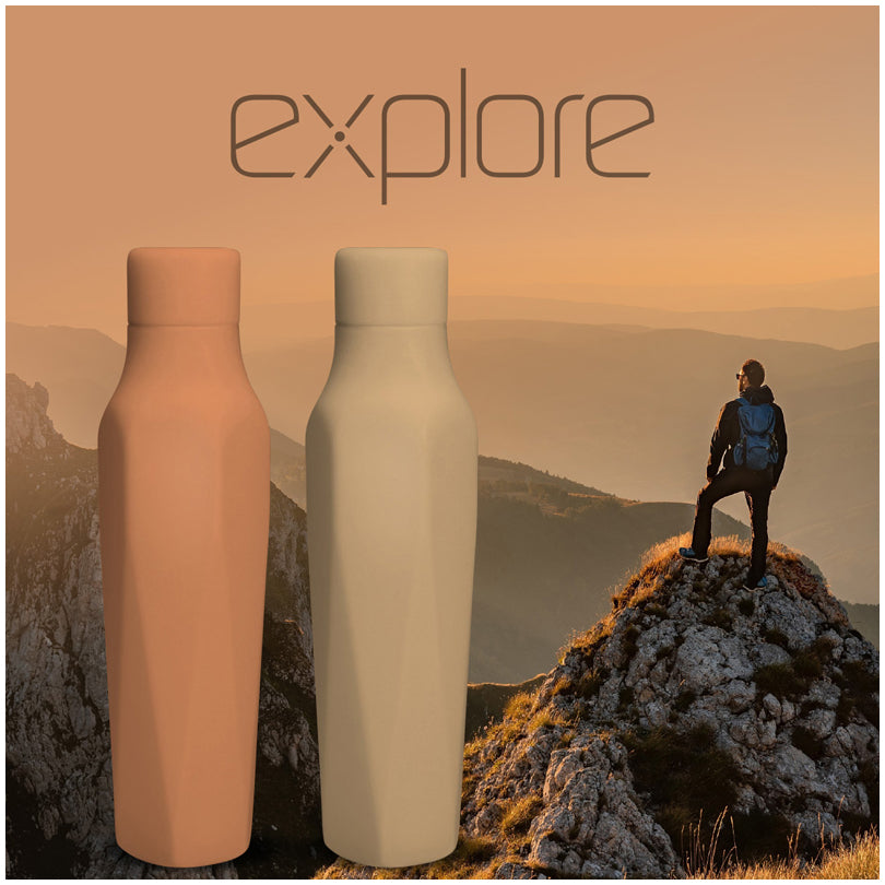 Scanpan Bottiglia termica "Explore" ml 500/cm Ø7x21,5 arancione