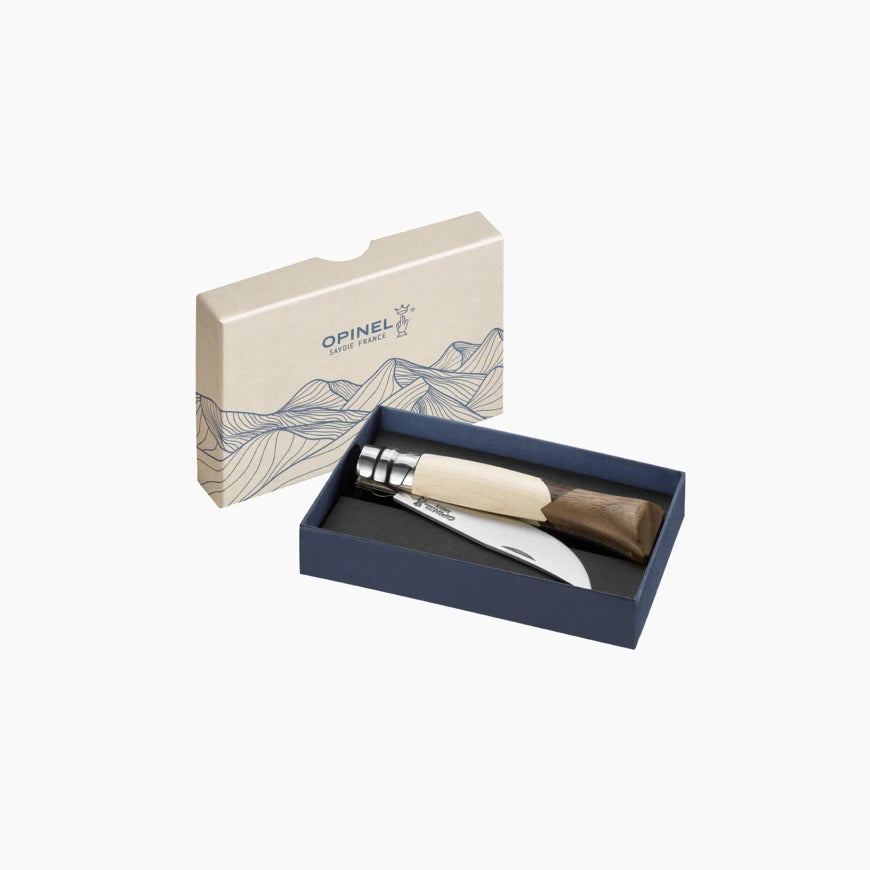 Opinel Le Cime N°09 Il coltello serramanico con sicurezza tascabile che evoca le vette