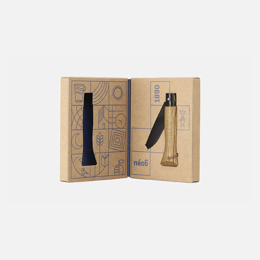 Opinel néo6 Rovere Black Il coltellino tascabile facile da usare