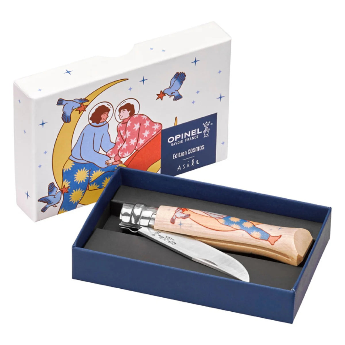 Opinel Coltello pieghevole Cosmos Asile No.08 in edizione limitata