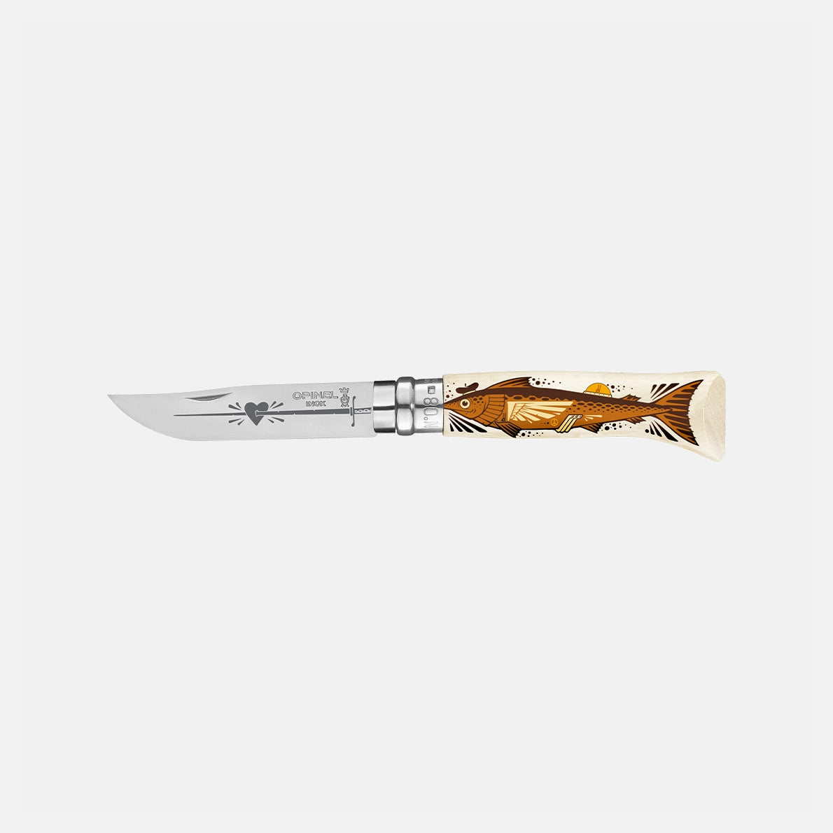 Opinel N°08 The Swordfisherman Jeremy Fish – Edizione limitata 2026