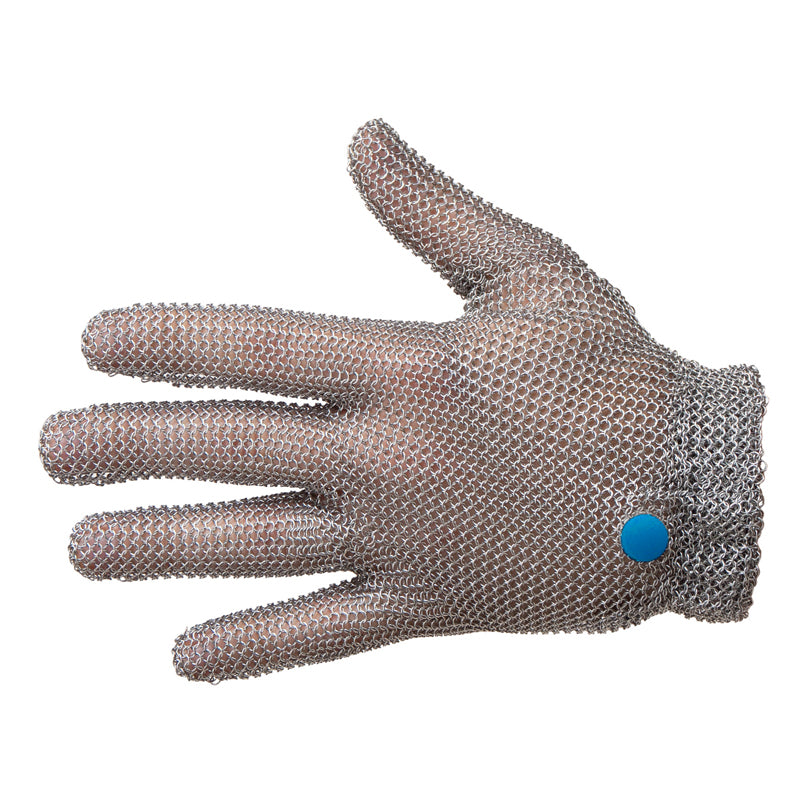 GCM guanto in maglia di acciaio inox taglia L